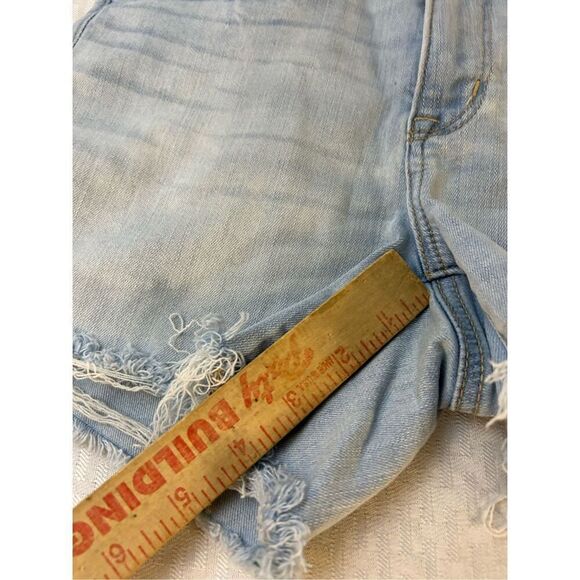 American eagle size 6 jean shorts light blue - Picture 7 of 8